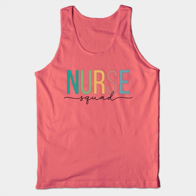 Nurse Squad Tank Top by RefinedApparelLTD